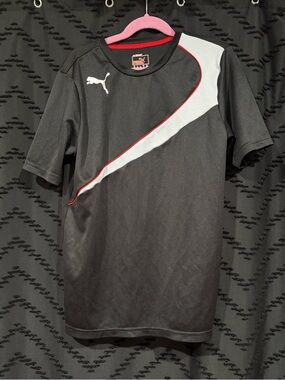 Puma Boy’s Black Athletic Tee